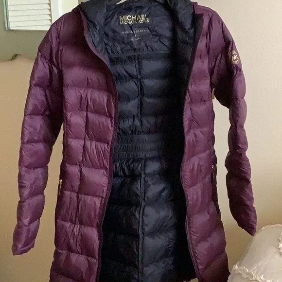 Micheal Michael Kors Down Jacket 💜💜💜 - Picture 10 of 16